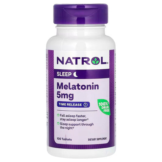 Natrol Melatonin 5mg, Time Release, 100 Tablets