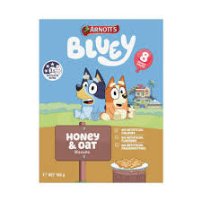 Arnott's Bluey Honey & Oat Biscuits 168g