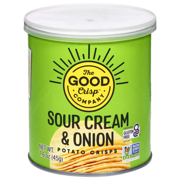 The Good Crisp Sour Cream & Onion Potato Crisps 45g