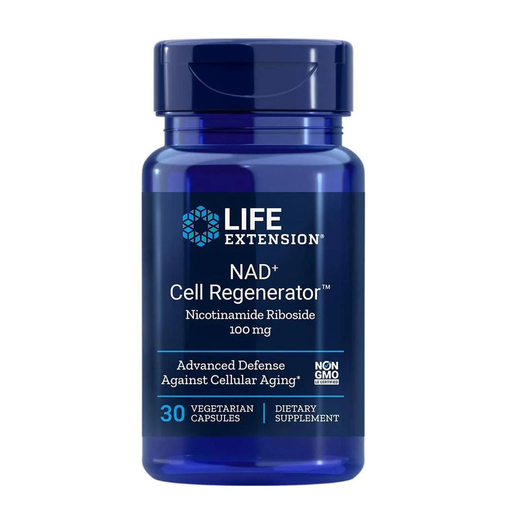 Life Extension NAD+ Call Regenerator 100mg, 30 Capsules