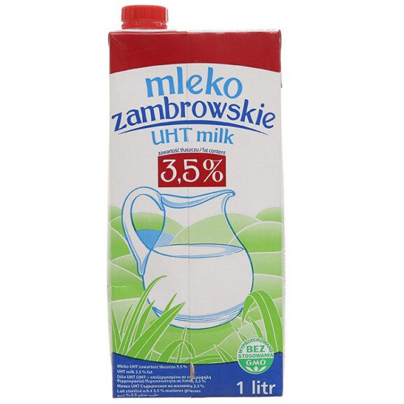 Zambrowskie Mleko Full Cream Milk 1L
