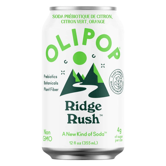 Olipop Ridge Rush Prebiotic Soda 355ml