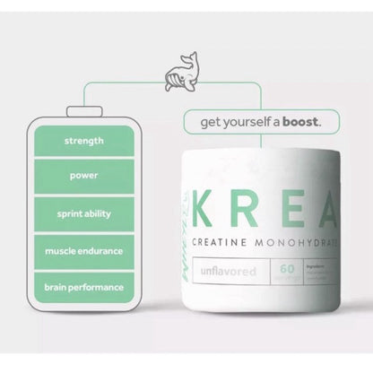 Wheyl Nutrition Krea Unflavored Creatine Monohydrate 300g