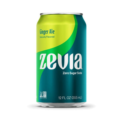 Zevia Naturally Sweetened Zero Calorie Soda 355ml