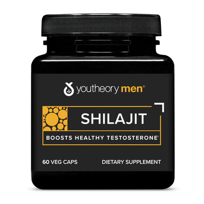 Youtheory Men Shilajit, 60 Vegan Capsules