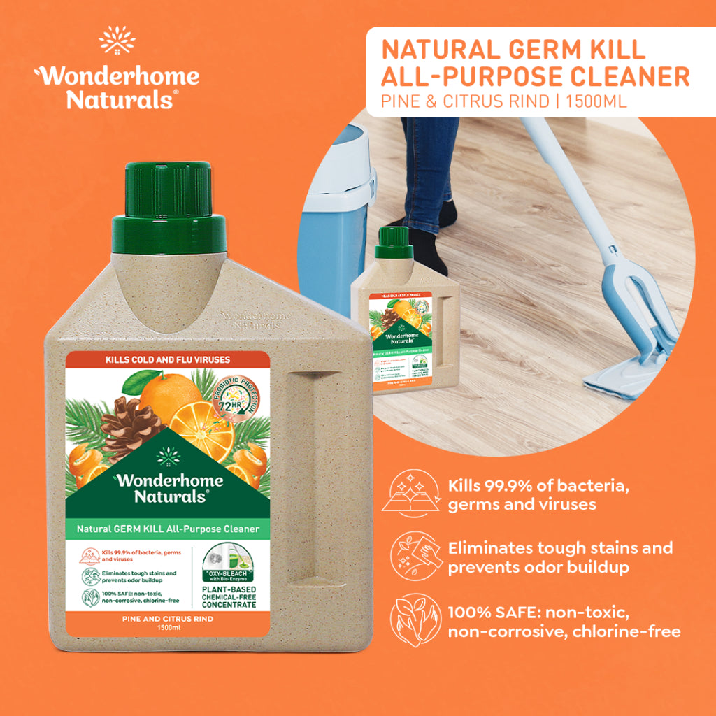 Wonderhome Naturals Germ-Kill All-Purpose Cleaner Pine & Citrus Rind