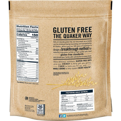 Quaker Oats Gluten-Free Old Fashioned Oats 681g