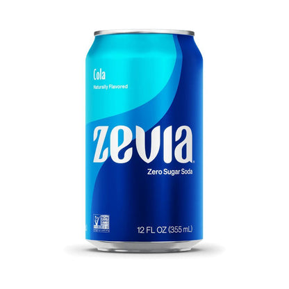 Zevia Naturally Sweetened Zero Calorie Soda 355ml