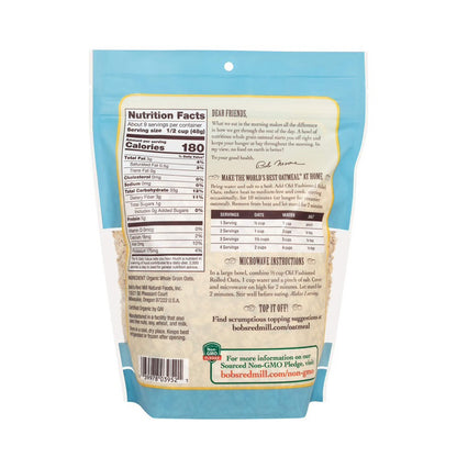 Bob's Red Mill Organic Old Fashioned Rolled Oats