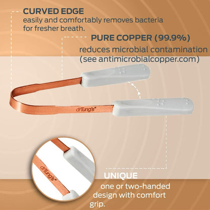 Dr. Tung's Copper Tongue Cleaner