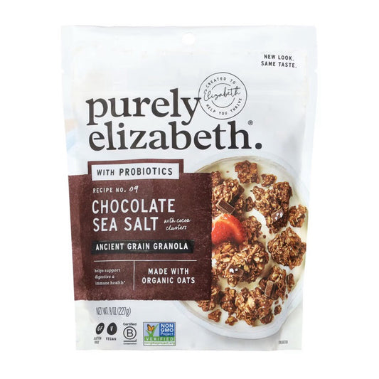 Purely Elizabeth Chocolate Sea Salt Ancient Grain Granola 227g