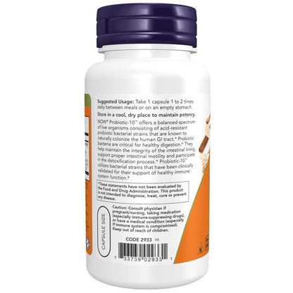 Now Foods Probiotic-10, 25 Billion