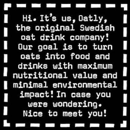 Oatly Original Oat Milk 1L