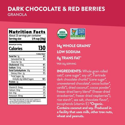 Love Crunch Dark Chocolate Premium Organic Granola 325g