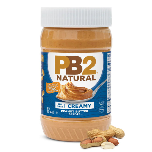 PB2 Foods Natural Creamy Peanut Butter Spread 454g
