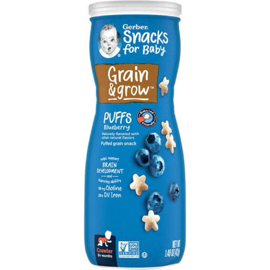 Gerber Snacks Grain & Grow Puffs 42g