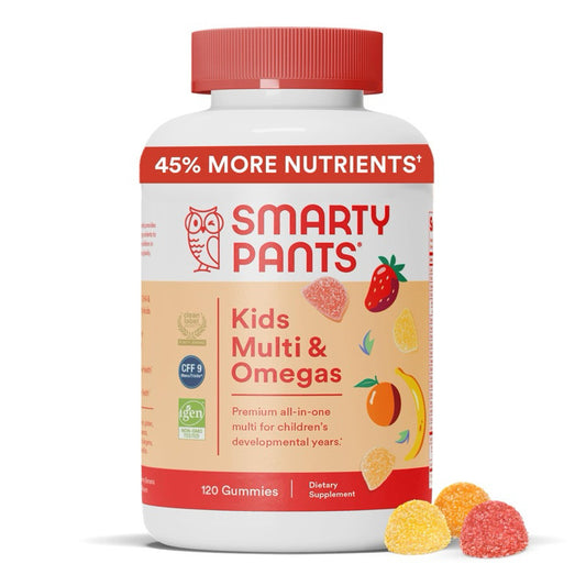 Smarty Pants Kids Multi & Omegas, 120 Gummies