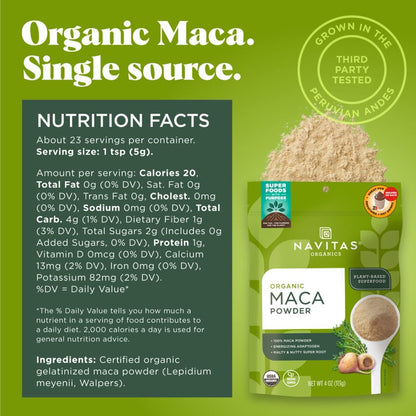 Navitas Organics Maca Powder 113g
