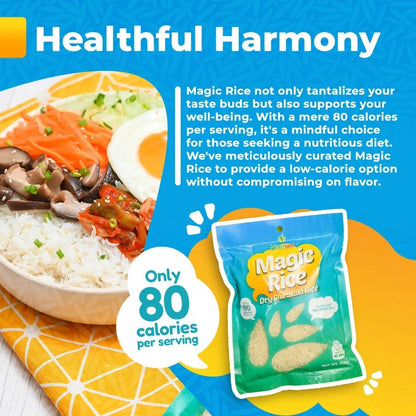 Nutrifam Magic Rice Dry Shirataki Rice 500g