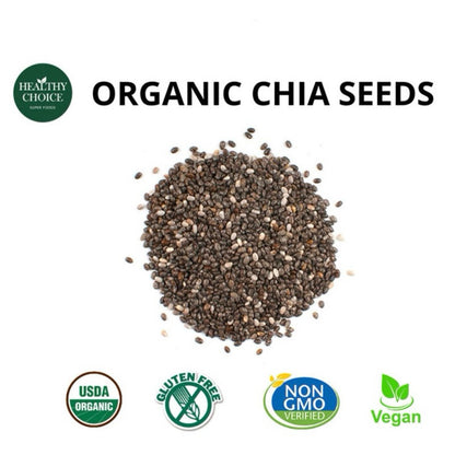 Healthy Choice Organic Chia Seeds 250g