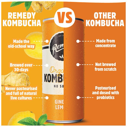 Remedy Organic Kombucha 250ml