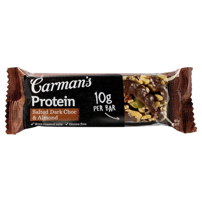 Carman's Salted Dark Choco and Almond Protein 5 Bars