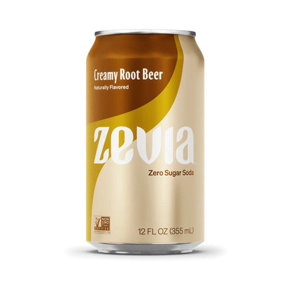 Zevia Naturally Sweetened Zero Calorie Soda 355ml