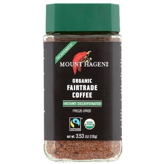 Mount Hagen Organic Decaffeinated Instant Coffee 100g