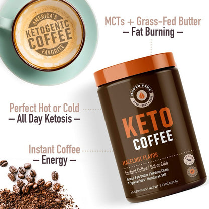 Rapid Fire Ketogenic Instant Coffee Mix 225g