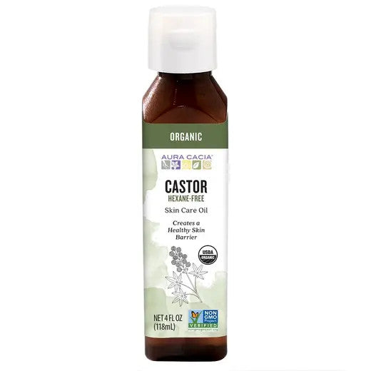 Aura Cacia Organic Castor 118ml