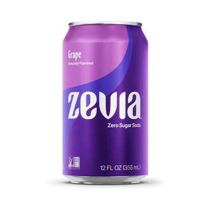 Zevia Naturally Sweetened Zero Calorie Soda 355ml