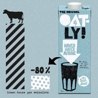 Oatly Original Oat Milk 1L