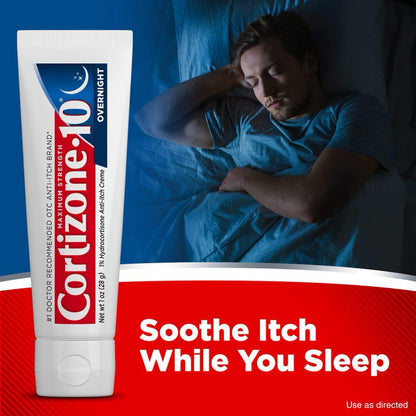Cortizone-10 Overnight Itch Relief, Maximum Strength 28g