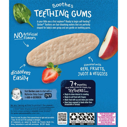 Gerber Snacks for Baby, Teethers 48g