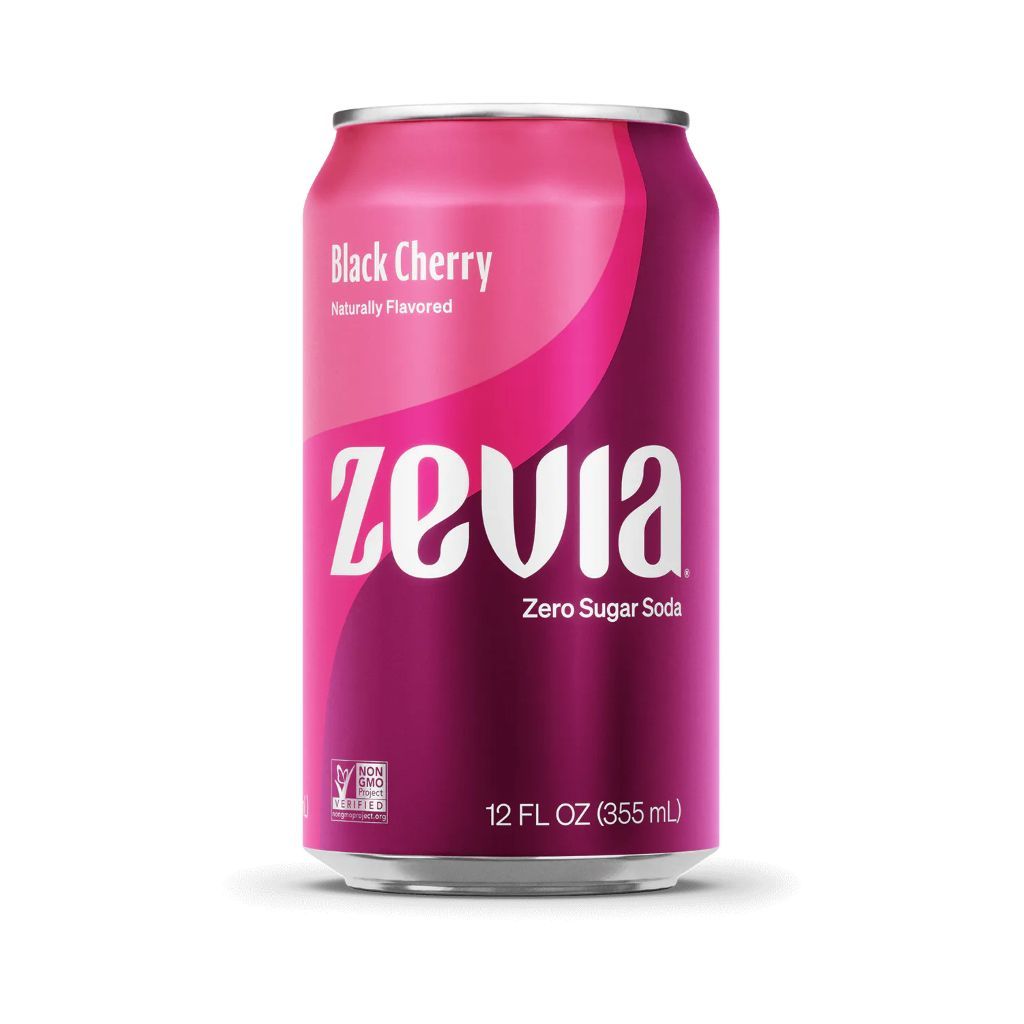 Zevia Naturally Sweetened Zero Calorie Soda 355ml