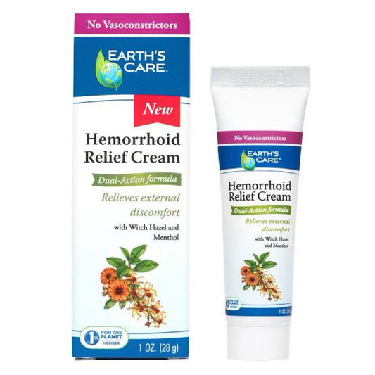 Earth’s Care Hemorrhoid Relief Cream 28g