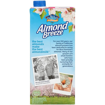 Almond Breeze Unsweetened Vanilla Almond Milk 1L