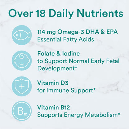 Smarty Pants Prenatal Multi & Omegas, 120 Gummies