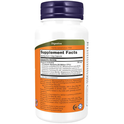 Now Foods Probiotic-10, 25 Billion