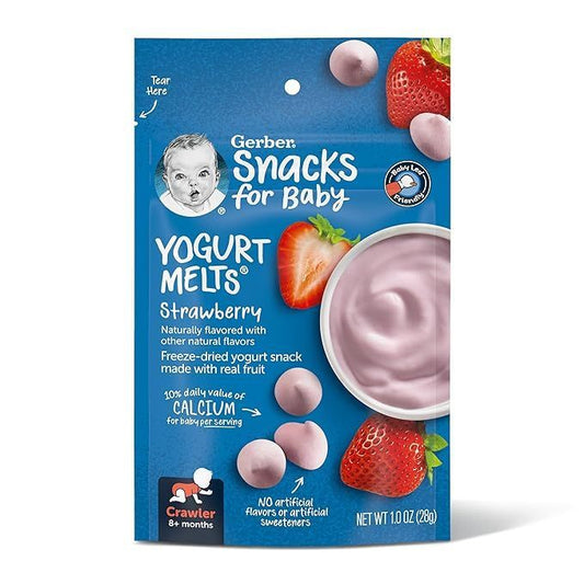 Gerber Snacks Yogurt Melts 28g