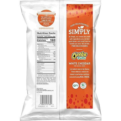 Simply Cheetos White Cheddar Puffs 226.8g