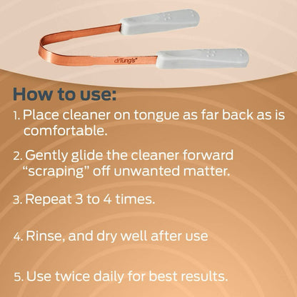 Dr. Tung's Copper Tongue Cleaner