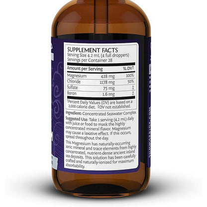 Sunwarrior Magnesium Natural Ionic Supplement 118ml