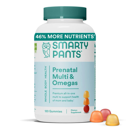 Smarty Pants Prenatal Multi & Omegas, 120 Gummies