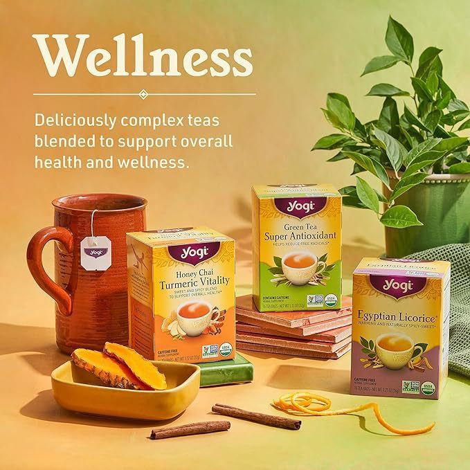 Yogi Wellness Teas, 16 Tea Bags