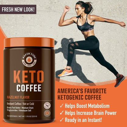 Rapid Fire Ketogenic Instant Coffee Mix 225g