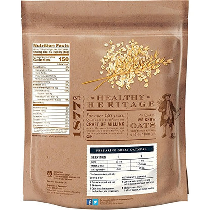 Quaker Oats Organic 100% Whole Grain Quick 1-Minute 681g