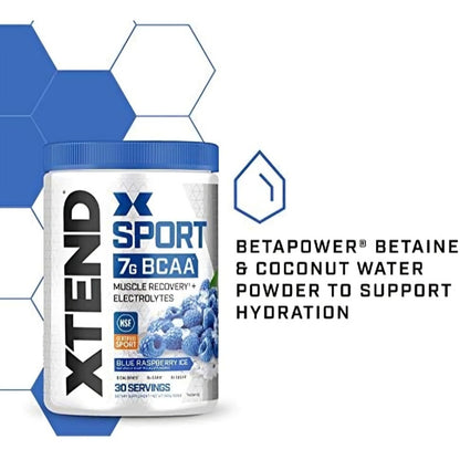 Xtend Sport 7g BCAA Muscle Recovery + Electrolytes 30 Servings 405g
