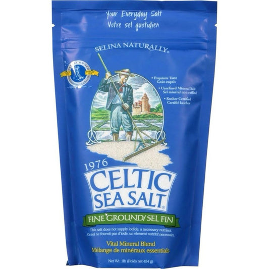 Selina Naturally Fine Ground Celtic Sea Salt 454g