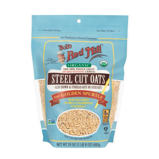 Bob’s Red Mill Organic Steel Cut Oats, Golden Spurtle
